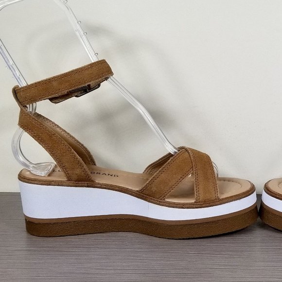 Lucky Brand Tan Platform Sandals - Picture 6 of 13